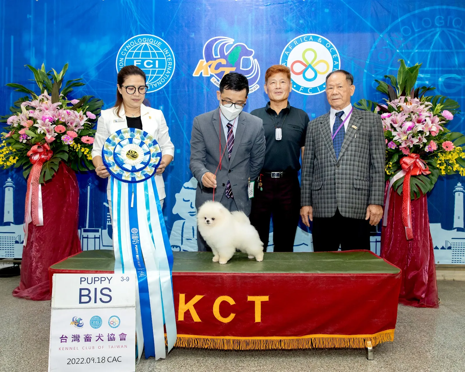 巧麗雅白博美犬舍